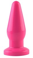 Розовая анальная втулка из эластомера POPO Pleasure - 13,6 см. - фото 144682