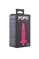 Розовая водонепроницаемая вибровтулка POPO Pleasure - 12,1 см. - фото 219780
