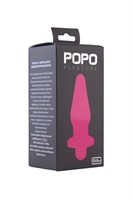 Водонепроницаемая вибровтулка розового цвета POPO Pleasure - 13,6 см. - фото 75539