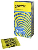 Классические презервативы с обильной смазкой Ganzo Classic - 12 шт. - фото 1359882