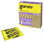 Тонкие презервативы для большей чувствительности Ganzo Sence - 3 шт. - фото 1359883