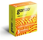 Ароматизированные презервативы Ganzo Juice - 3 шт. - фото 144854