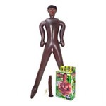 Секс-кукла в виде чернокожего мужчины с вибрирующим фаллосом и 2 любовными отверстиями BLACK JACK IS BACK - фото 144993