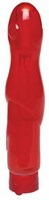 Красный вибромассажёр Bullseye - 16,5 см. - фото 182026