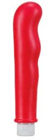 Красный вибромассажёр с наплывами Pure Vibes - 17,8 см. - фото 48471