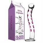 Стеклянный изогнутый стимулятор Worxx Shiny Orglassm Purple - 22 см. - фото 248852 Стеклянный изогнутый стимулятор Worxx Shiny Orglassm Purple - 22 см. - фото 248852