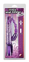 Фиолетовый вибратор для двойной стимуляции Rabbit Vibrator - 22 см. - фото 249043