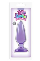Фиолетовая средняя анальная пробка Jelly Rancher Pleasure Plug Medium - 12,7 см. - фото 183953