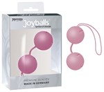 Нежно-розовые вагинальные шарики Joyballs с петелькой - фото 146250