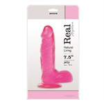 Розовый фаллоимитатор JELLY DILDO REAL RAPTURE PINK 7.5 - 19 см. - фото 249156 Розовый фаллоимитатор JELLY DILDO REAL RAPTURE PINK 7.5 - 19 см. - фото 249156