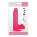 Розовый фаллоимитатор с присоской JELLY DILDO REAL RAPTURE PINK 8 - 23 см. - фото 249158 Розовый фаллоимитатор с присоской JELLY DILDO REAL RAPTURE PINK 8 - 23 см. - фото 249158