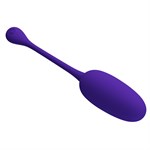 Фиолетовое перезаряжаемое виброяйцо Knucker - фото 1437180