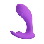 Фиолетовый стимулятор G-точки Idabelle - 10,1 см. - фото 1436041