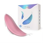 Розовый вибростимулятор Panty Vibrator для ношения в трусиках 400476 - фото 72279