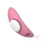 Розовый вибростимулятор Panty Vibrator для ношения в трусиках - фото 1436277