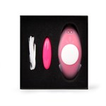 Розовый вибростимулятор Panty Vibrator для ношения в трусиках 400476 - фото 72283