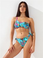 Раздельный купальник Mondello: лиф-фашия и плавки на завязках 403918