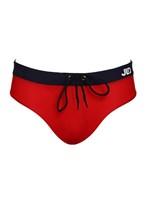 Классические мужские плавки с контрастным поясом 403974