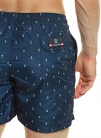 Мужские пляжные шорты с принтом в виде якорей 404525