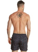 Мужские пляжные шорты с принтом в виде цветных перчиков чили 404529