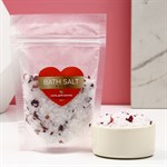 Cоль для ванны Bath Salt с ароматом розы - 150 гр. 407006 - фото 778023