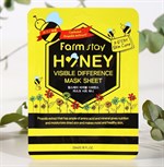 Восстанавливающая маска с прополисом Visible Difference Mask Sheet Honey - 23 мл. 409798 - фото 681656