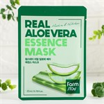 Тканевая маска для лица с экстрактом алоэ Real Aloe Vera Essence Mask 409807 - фото 681659