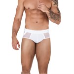 Белые мужские трусы-джоки Caspian Jockstrap 410915 - фото 649338