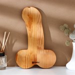 Деревянное блюдо для подачи в форме члена (32,5 х 20 х 1,7 см) 413853