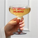 Бокал для мартини «Сегодня все можно», 270 мл 417650 - фото 769128