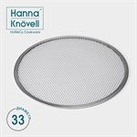 Форма для выпечки пиццы Hanna Knövell, d=33 см, цвет серебряный 422021 - фото 732387