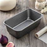 Форма для выпечки Magistro Gourmet Range, 24×14×7,6 см, толщина 0,6 мм, антипригарное покрытие, цвет серый 422026 - фото 732414