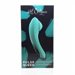Мятный инновационный вибромассажёр Pulse Queen 425334