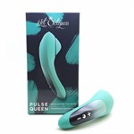 Мятный инновационный вибромассажёр Pulse Queen 425334 - фото 852252