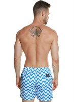 Мужские пляжные шорты с принтом в виде волн 426546