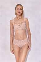 Телесный бюстгальтер с мягкой чашкой Beverly 429611