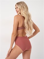 Набор из 5 бесшовных трусиков: в цветочек и 4 однотонных 429677