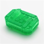 Зеленый мастурбатор-стимулятор Tenga Uni Emerald 449709 - фото 64404