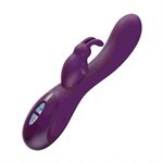 Фиолетовый вибратор-кролик Craybit Rabbit Vibrator - 21 см. 450717