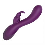 Фиолетовый вибратор-кролик Craybit Rabbit Vibrator - 21 см. 450717