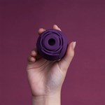 Фиолетовый вакуумный стимулятор Rose 450770