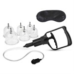 Набор из 6 вакуумных банок с насосом Erotic Suction Cupping Set 450829 - фото 143861