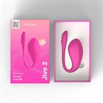 Розовый вибратор для ношения We-Vibe Jive 2 452567 - фото 64021