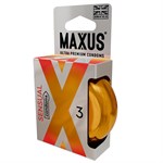 Презервативы анатомической формы Maxus Sensual - 3 шт. 455534 - фото 69501