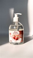 Лубрикант на водной снове Love Protection Strawberry с ароматом клубники - 300 мл. 455538 - фото 63996