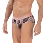 Розовые трусы-брифы с растительным принтом Pacif Classic Brief 460671 - фото 69187