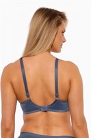 Бюстгальтер Keto цвета деним с чашками на тонком поролоне 460779