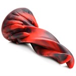 Красно-черный фантазийный фаллоимитатор Hell Kiss Twisted Tongues Silicone Dildo - 18,8 см. 476946 - фото 67082