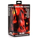 Красно-черный фантазийный фаллоимитатор Hell Kiss Twisted Tongues Silicone Dildo - 18,8 см. 476946 - фото 67084