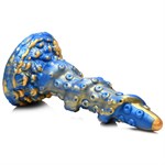 Голубой фантазийный фаллоимитатор Lord Kraken Tentacled Silicone Dildo - 21 см. 476947 - фото 67086